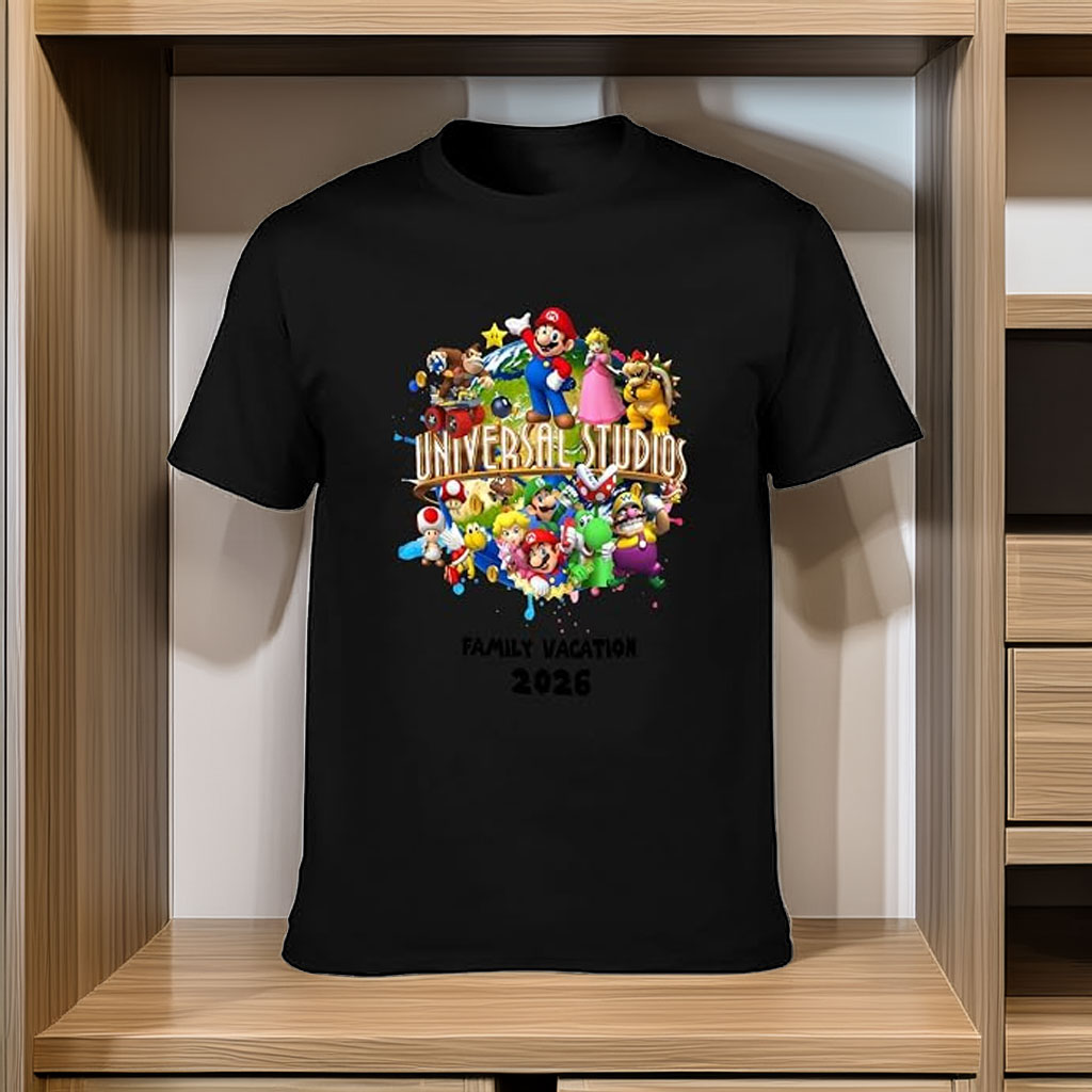 2026 Super Game Movies Mario Galaxy T-Shirt
