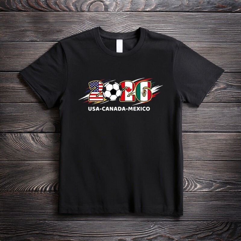 AMWIPE Soccer Cup 2026 Shirt for Women – USA Football Match Jersey Tee