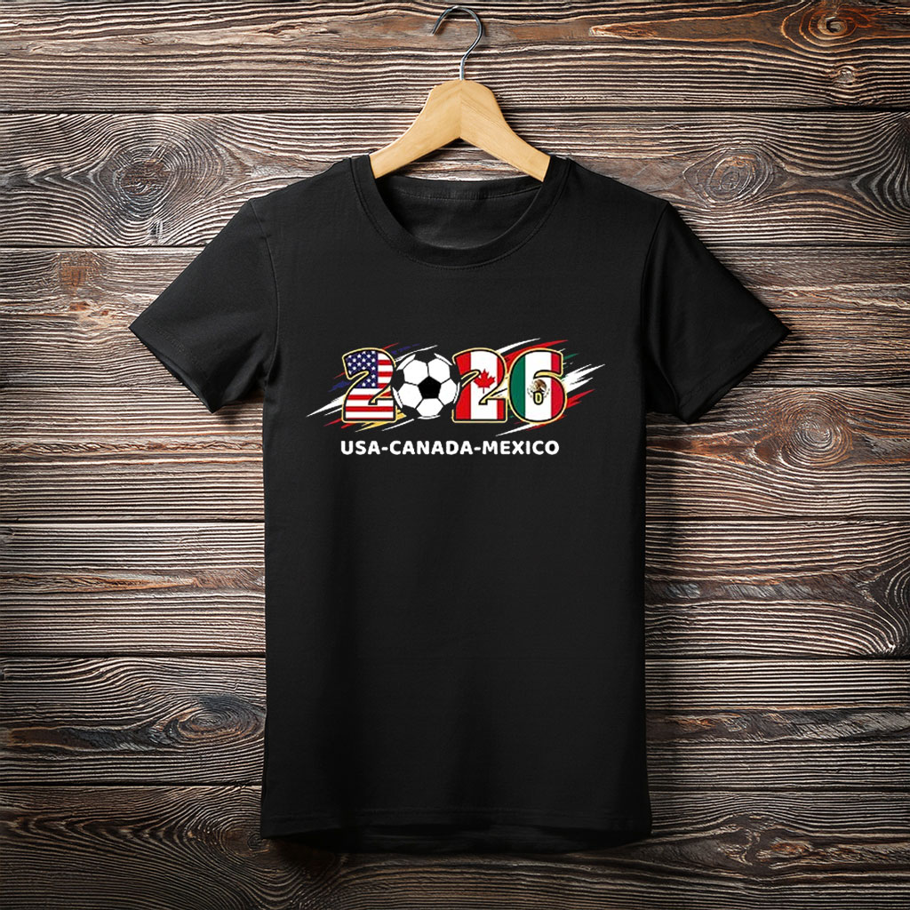AMWIPE Soccer Cup 2026 Shirt for Women – USA Football Match Jersey Tee