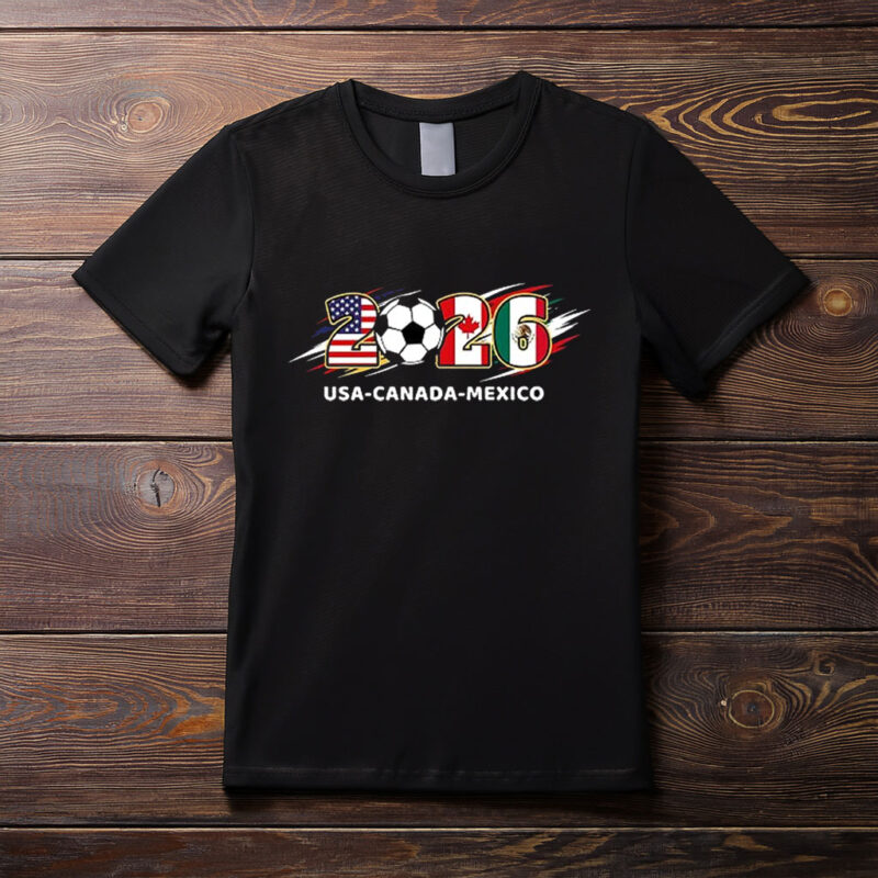 AMWIPE Soccer Cup 2026 Shirt for Women – USA Football Match Jersey Tee