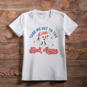 Baseball Shirt for Women – Oversized Ballgame Graphic Tee