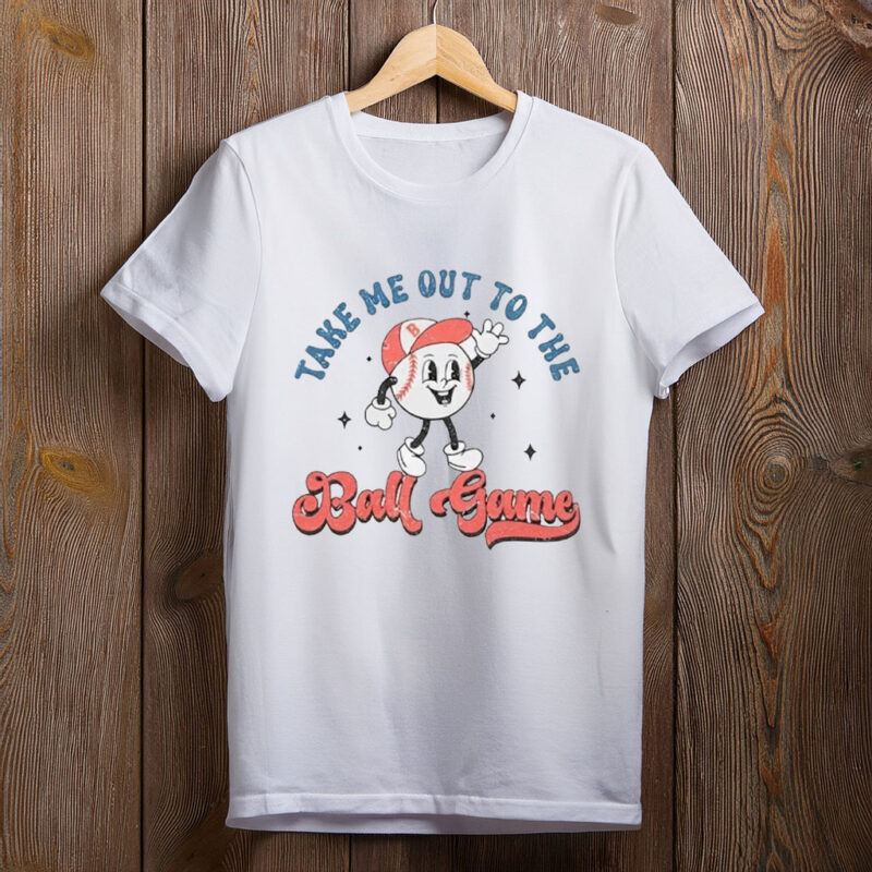Baseball Shirt for Women – Oversized Ballgame Graphic Tee