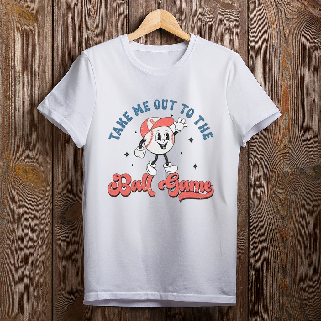 Baseball Shirt for Women – Oversized Ballgame Graphic Tee