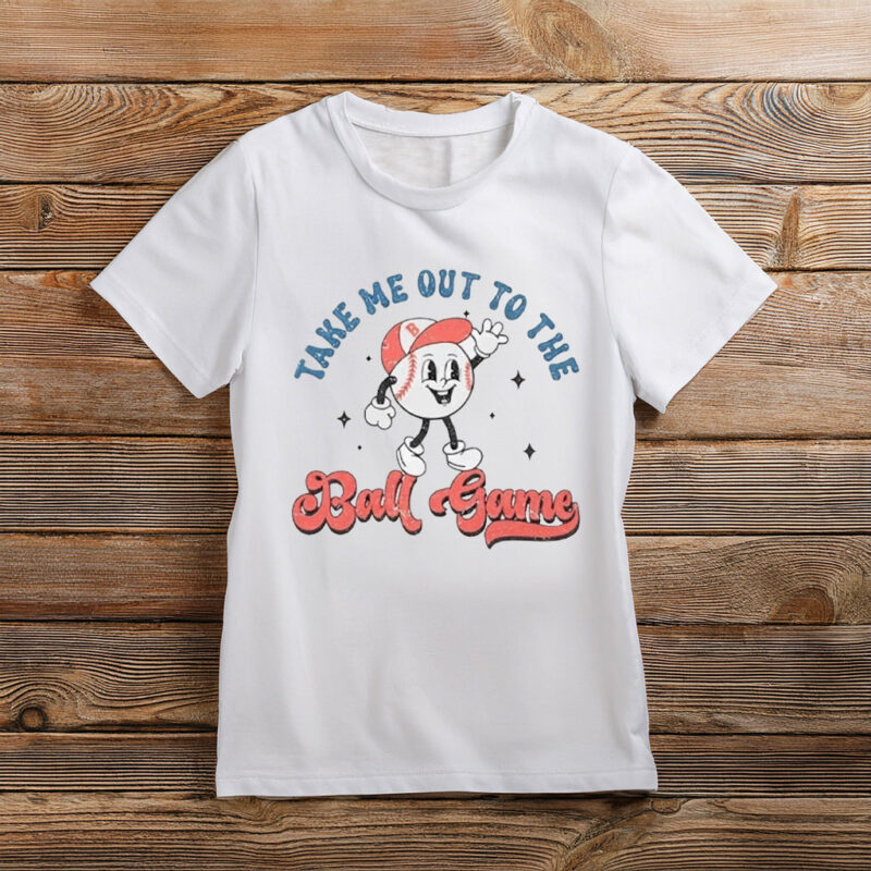 Baseball Shirt for Women – Oversized Ballgame Graphic Tee