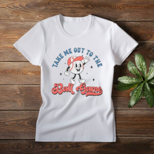 Baseball Shirt for Women – Oversized Ballgame Graphic Tee