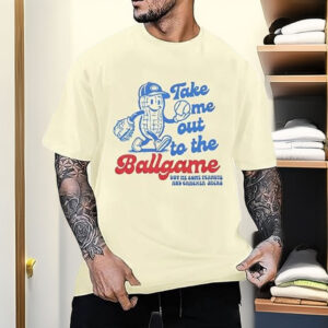 Baseball Shirts for Men – Take Me Out to the Ballgame Graphic T-Shirt