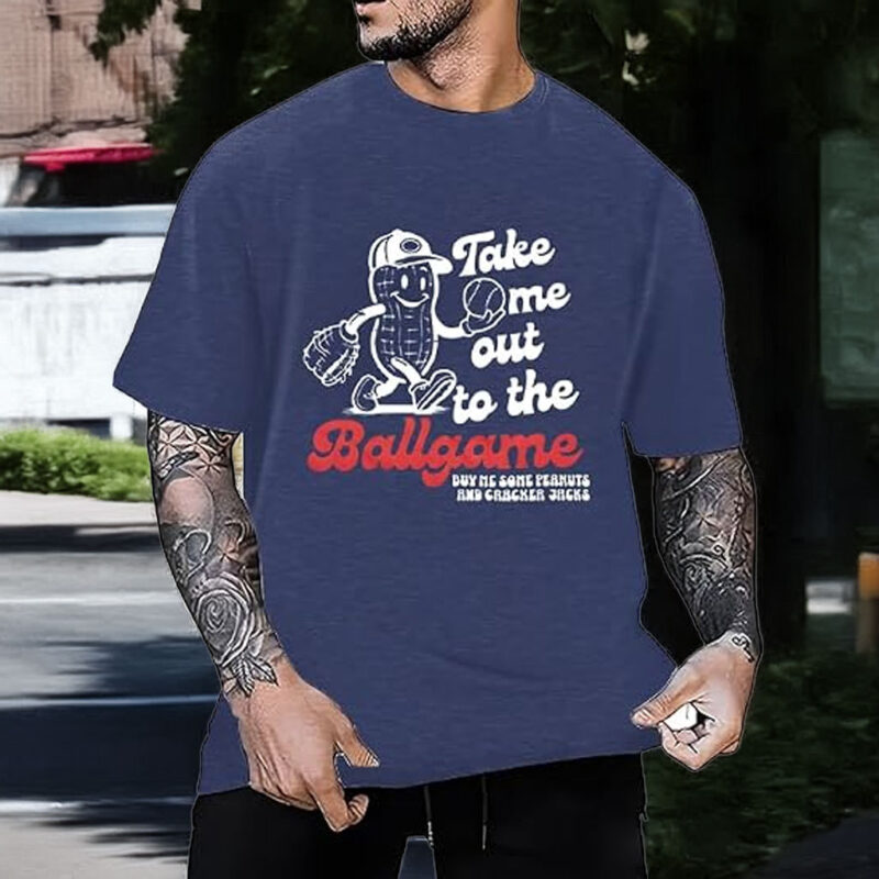 Baseball Shirts for Men – Take Me Out to the Ballgame Shirt
