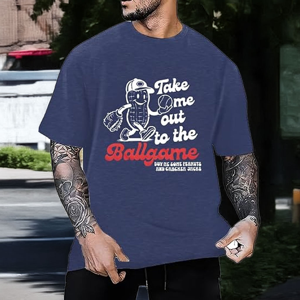 Baseball Shirts for Men – Take Me Out to the Ballgame Shirt