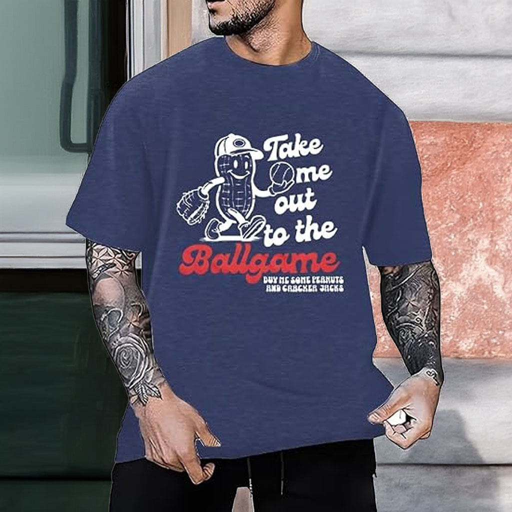 Baseball Shirts for Men – Take Me Out to the Ballgame Shirt