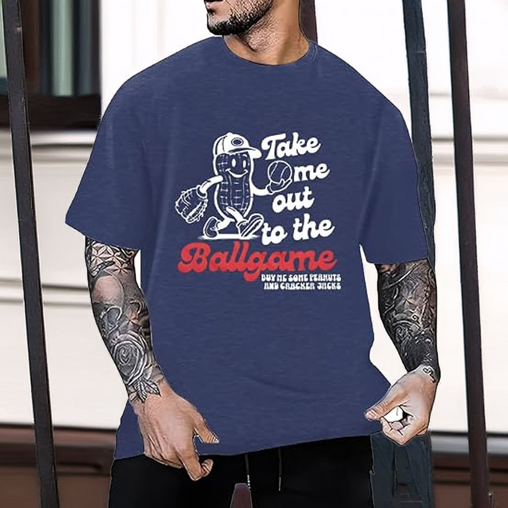 Baseball Shirts for Men – Take Me Out to the Ballgame Shirt