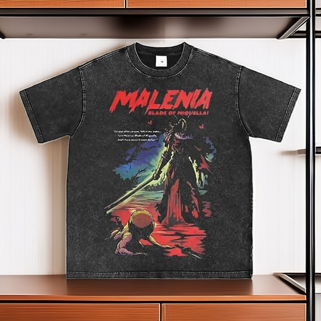 Bellelement Video Game Character Vintage Graphic T-Shirt