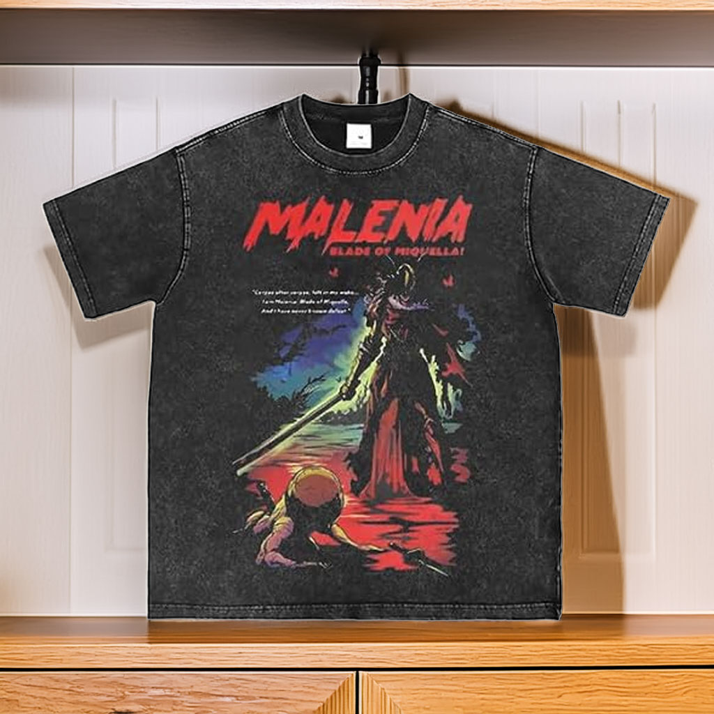 Bellelement Video Game Character Vintage Graphic T-Shirt