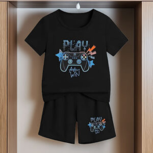 Cakaner Tween Boys Summer Clothes 2-Piece Short Sleeve Graphic T-Shirt Set