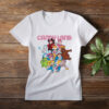 Candy Land Retro Game Characters Group Shot Logo T-Shirt
