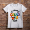 Color War Summer Games Begin Youth Camp Competition T-Shirt