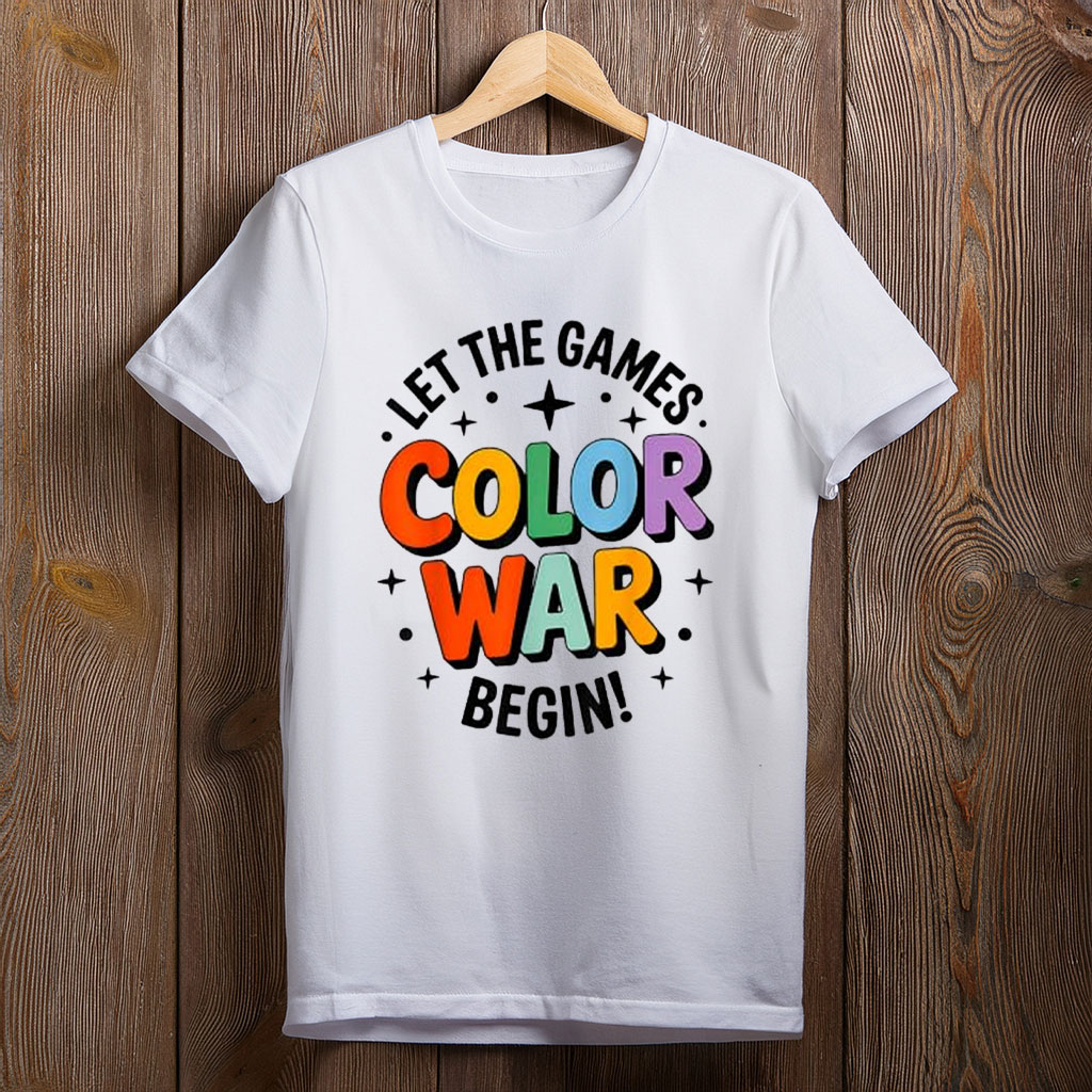 Color War Summer Games Begin Youth Camp Competition T-Shirt