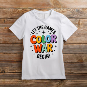 Color War Summer Games Begin Youth Camp Competition T-Shirt