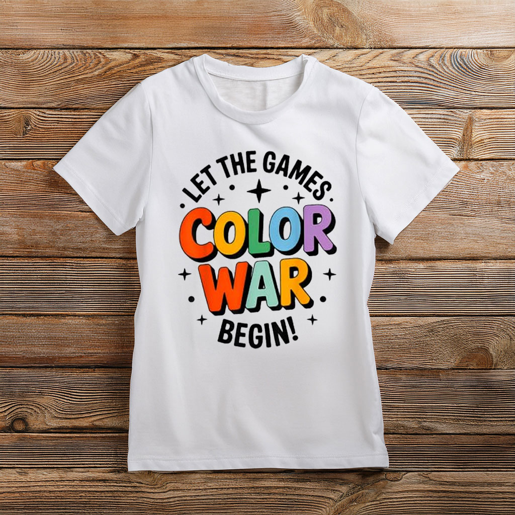 Color War Summer Games Begin Youth Camp Competition T-Shirt