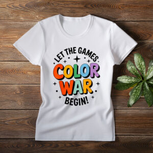 Color War Summer Games Begin Youth Camp Competition T-Shirt