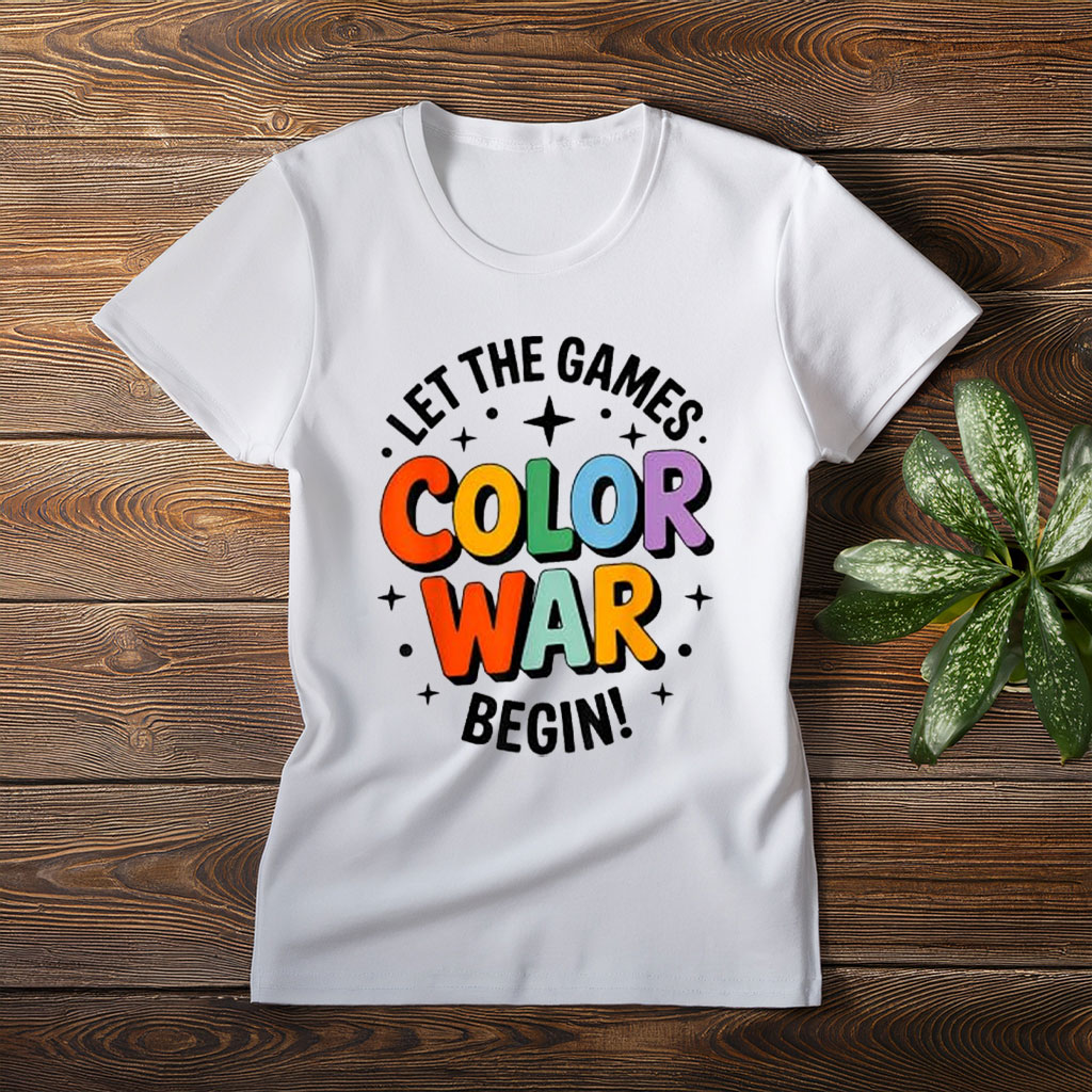 Color War Summer Games Begin Youth Camp Competition T-Shirt