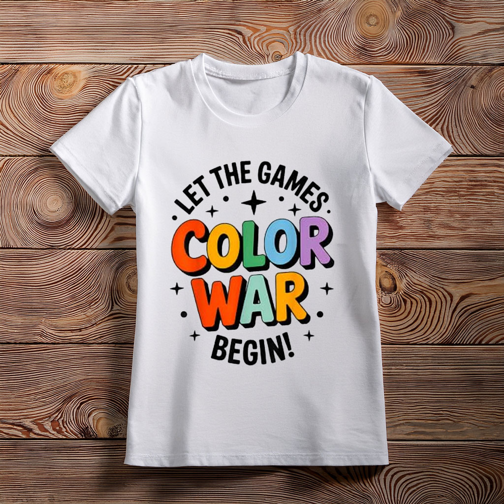Color War Summer Games Begin Youth Camp Competition T-Shirt