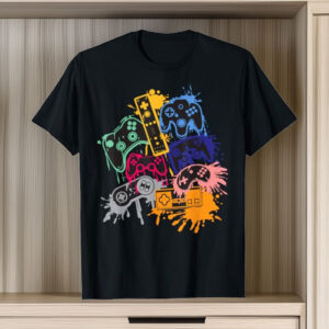 Control All The Things Video Game Controller T-Shirt Small