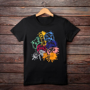 Control All the Things Video Game Controller T-Shirt