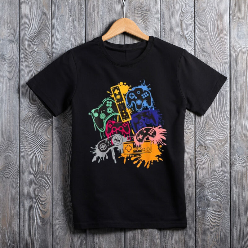 Control All the Things Video Game Controller T-Shirt