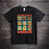 DCC Many Faces of Mordecai Grid Funny Gamer Series Book T-Shirt