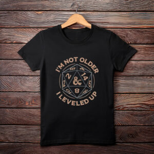 Dungeons & Dragons Birthday Level Up T-Shirt