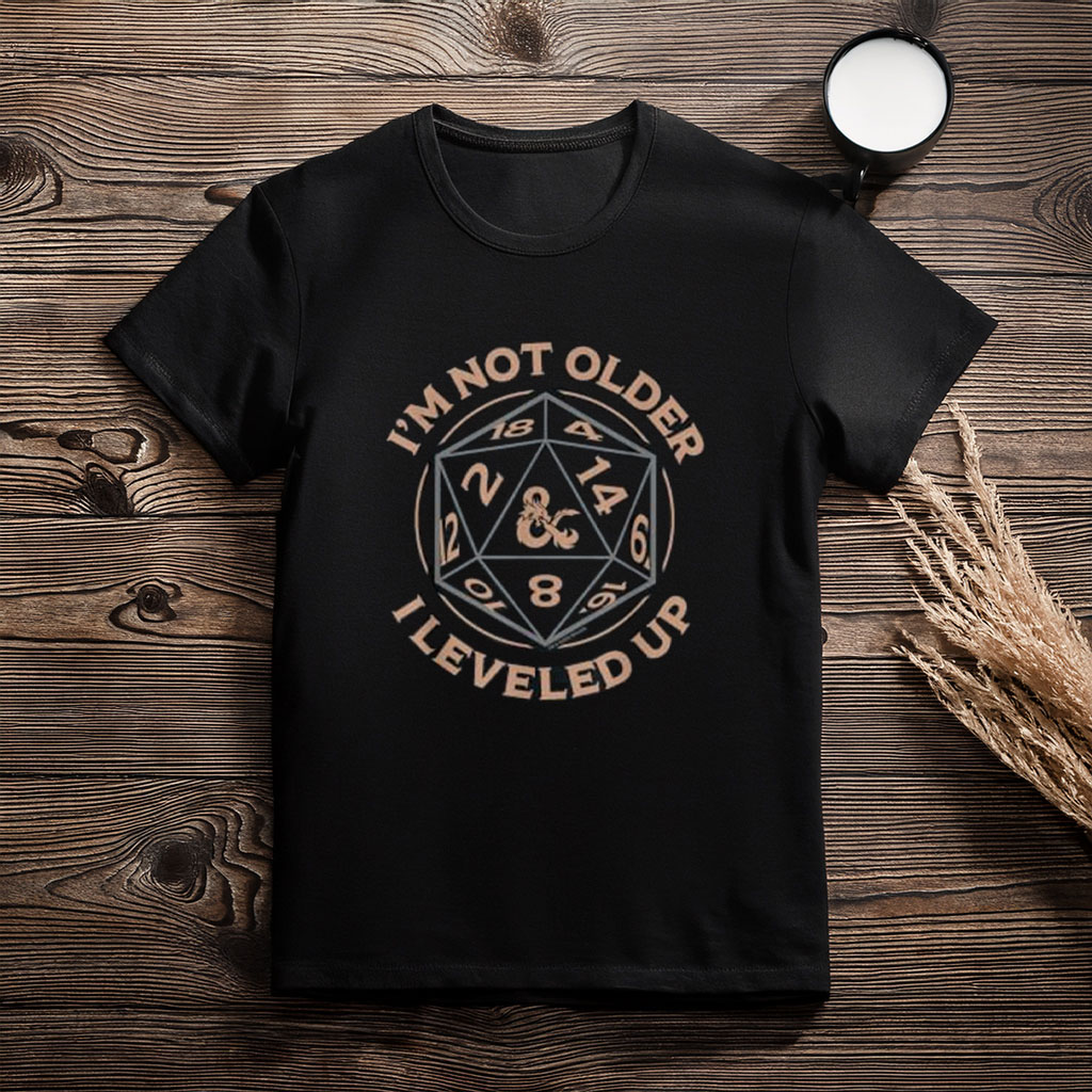 Dungeons & Dragons Birthday Level Up T-Shirt