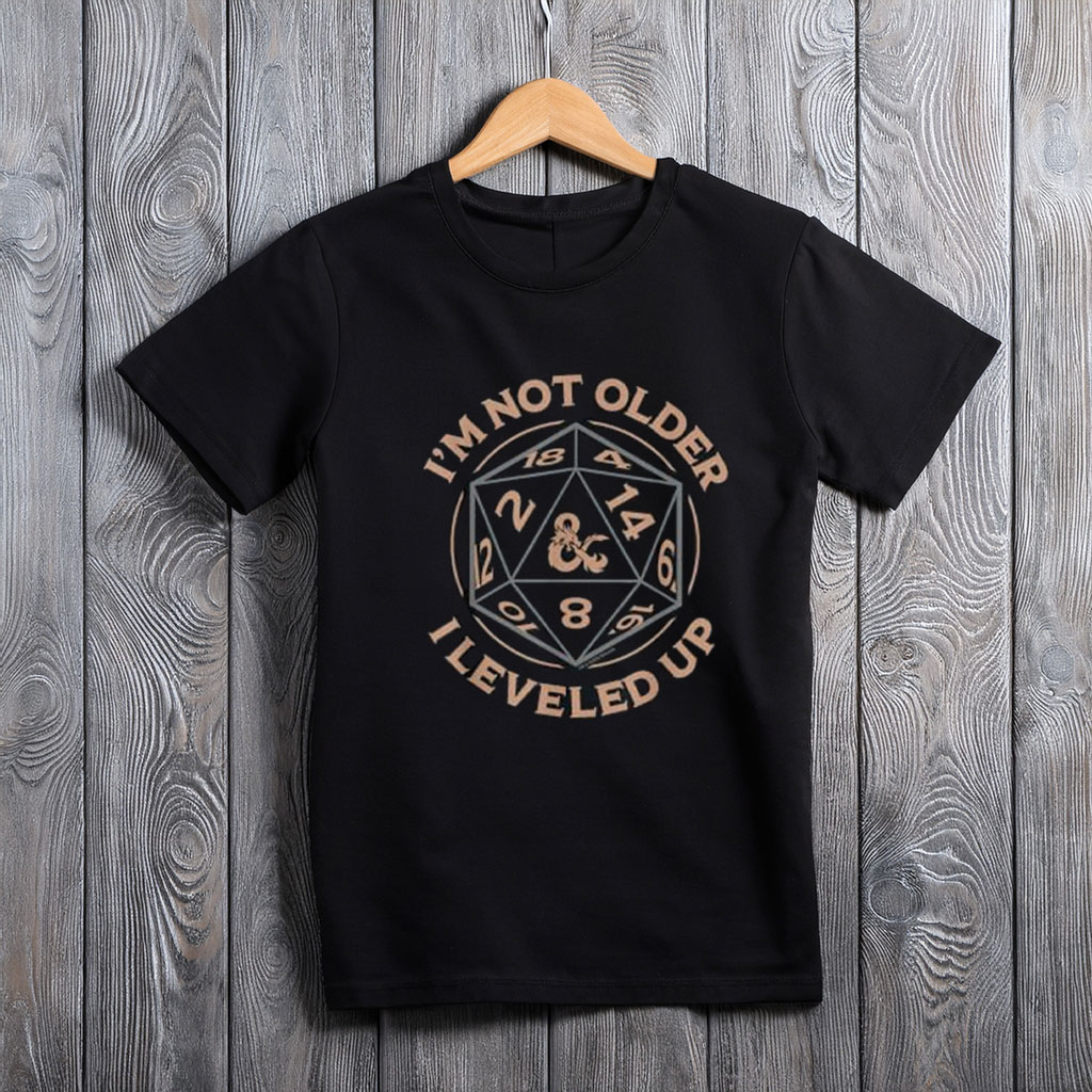 Dungeons & Dragons Birthday Level Up T-Shirt