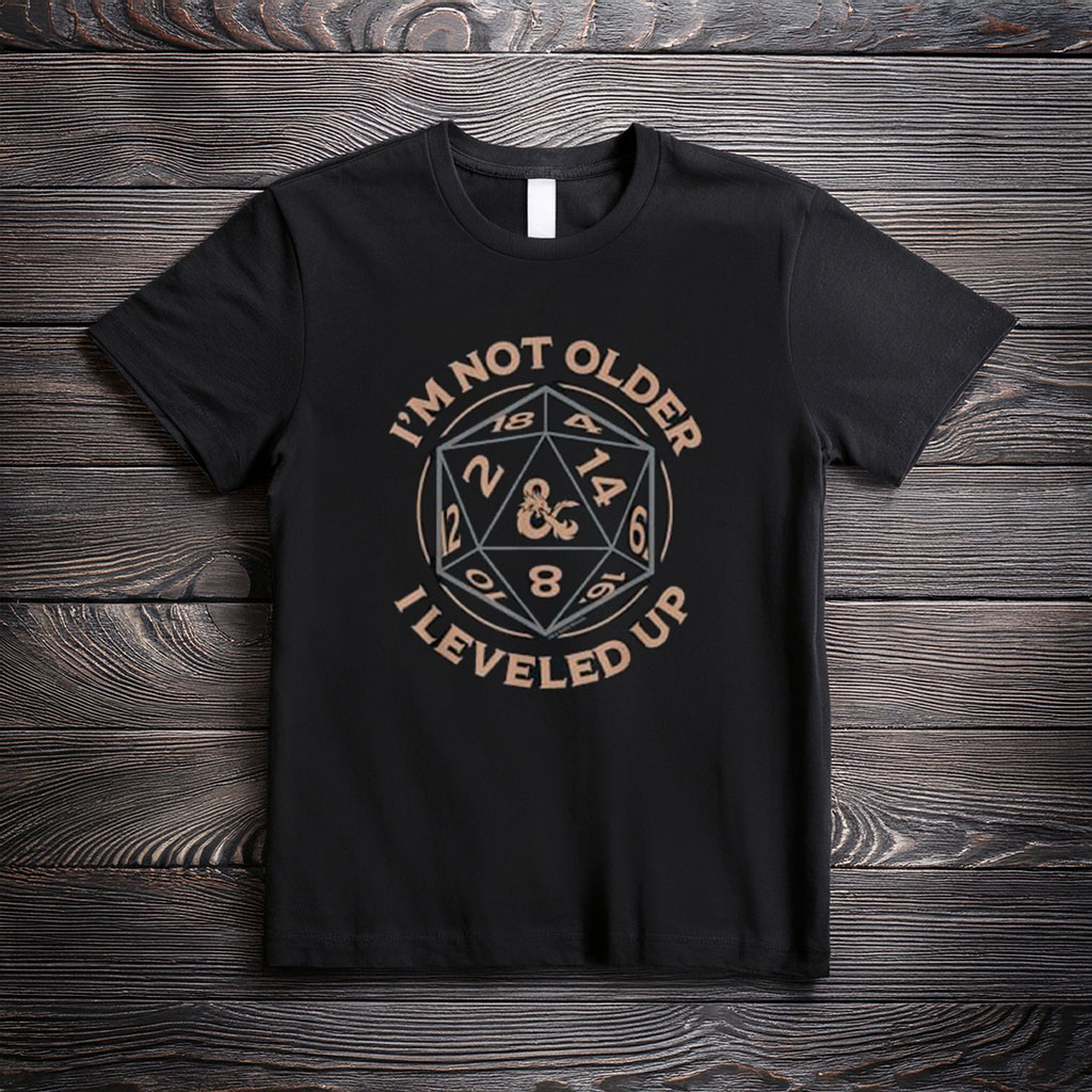 Dungeons & Dragons Birthday Level Up T-Shirt