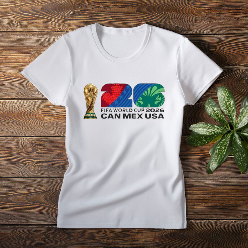 FIFA World Cup 26 Host Country Trophy Color T-Shirt