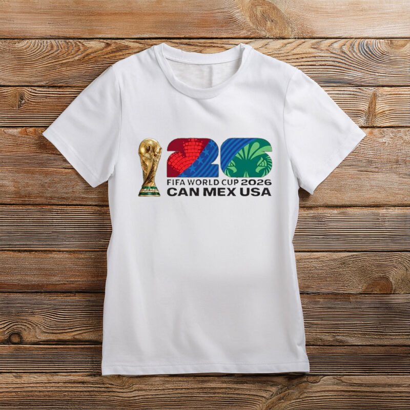 FIFA World Cup 26 Host Country Trophy Color T-Shirt