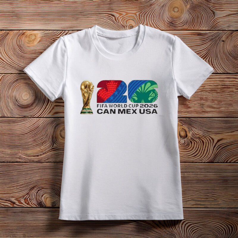 FIFA World Cup 26 Host Country Trophy Color T-Shirt