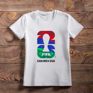 FIFA World Cup 26 Host Country Trophy Logo T-Shirt