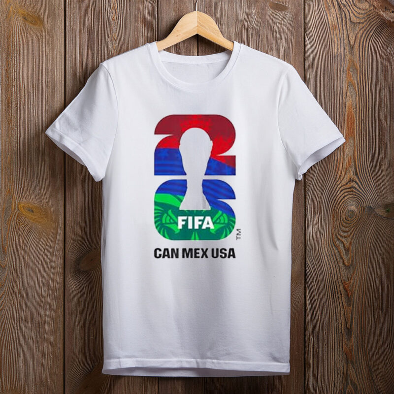 FIFA World Cup 26 Host Country Trophy Logo T-Shirt
