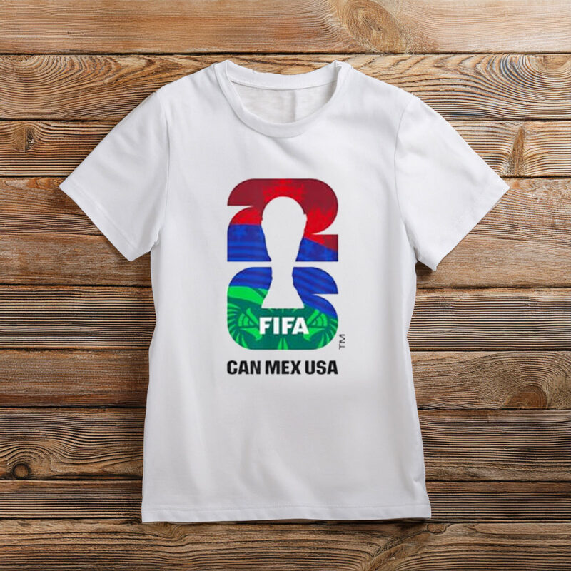 FIFA World Cup 26 Host Country Trophy Logo T-Shirt