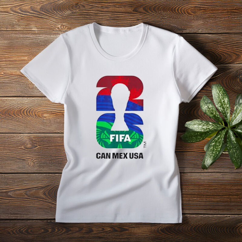 FIFA World Cup 26 Host Country Trophy Logo T-Shirt