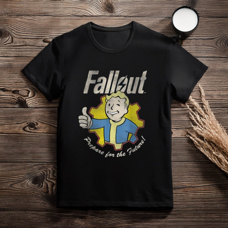 Fallout Video Game Prepare for the Future Vault Boy T-Shirt