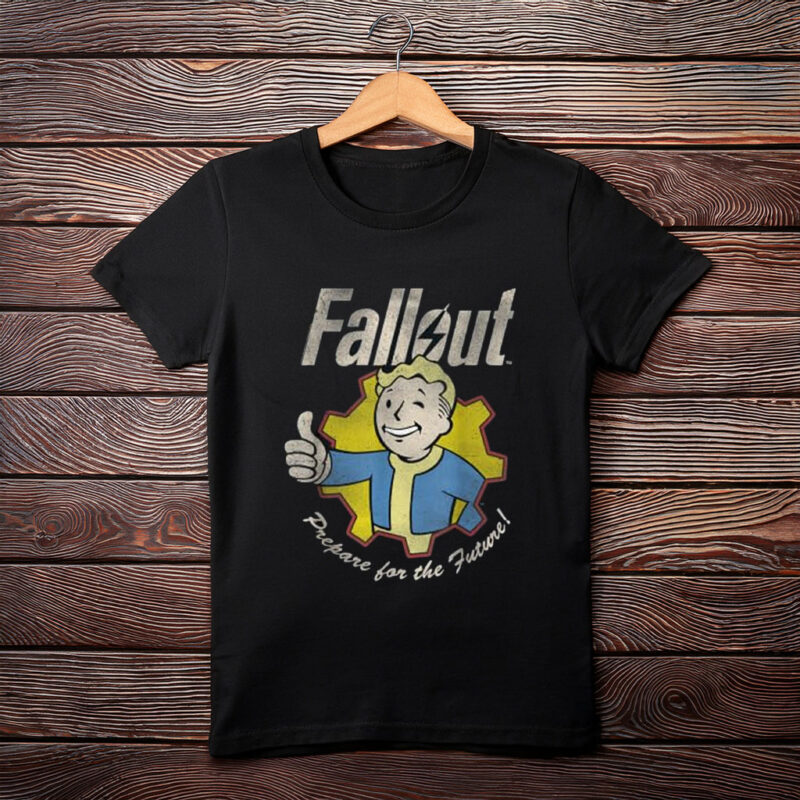Fallout Video Game Prepare for the Future Vault Boy T-Shirt