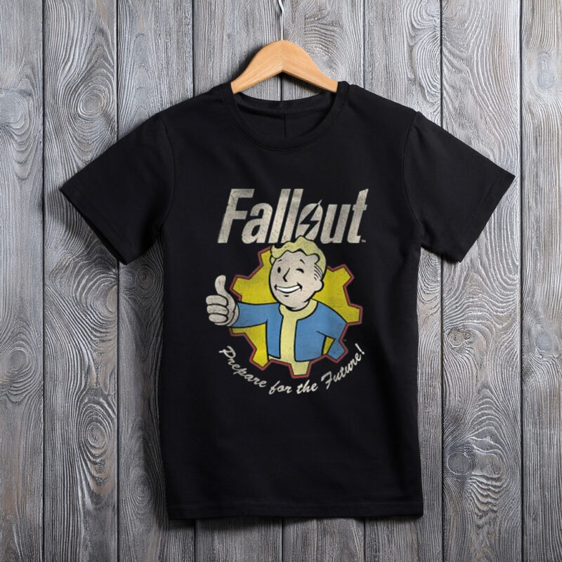 Fallout Video Game Prepare for the Future Vault Boy T-Shirt