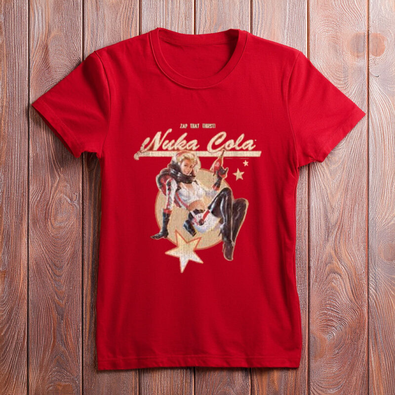 Fallout Video Game Retro Nuka Cola Ad T-Shirt