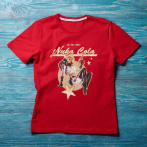 Fallout Video Game Retro Nuka Cola Ad T-Shirt