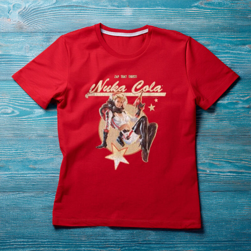 Fallout Video Game Retro Nuka Cola Ad T-Shirt