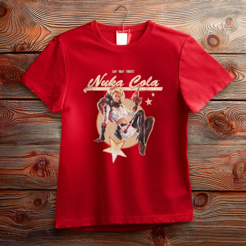 Fallout Video Game Retro Nuka Cola Ad T-Shirt