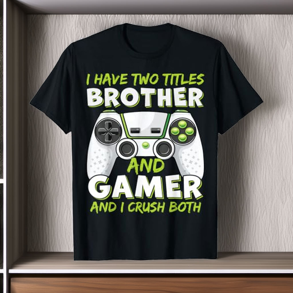 Funny Gamer Shirts for Men and Women – Video Game Graphic T-Shirts