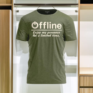 Funny Gamer T-Shirt - Offline Mode Gaming Shirt