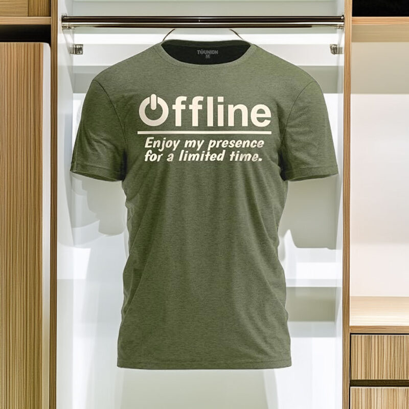 Funny Gamer T-Shirt - Offline Mode Gaming Shirt